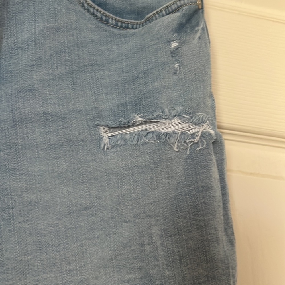 Women Seven Denim Distressed Shorts - Picture 7 of 12